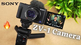 Sony ZV1 Review  Best Vlogging Camera 2021  With Bluetooth Shooting Grip 🔥 [upl. by Brandy]