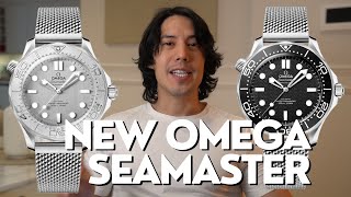 FRESH or BORING NEW Omega Seamaster Diver 300 [upl. by Elitnahc]