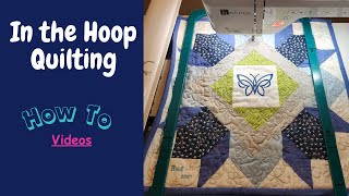 Machine Quilting in the Hoop  How to [upl. by Zandt]