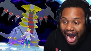 AYO WHAT THE FampK HAPPENED Pokemon Legends Arceus Final Boss Volo Battle Gameplay REACTION [upl. by Jarv]