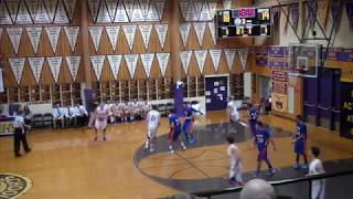 St Rose Boys Basketball 31 vs Keansburg 37 11712 [upl. by Derfliw]