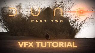 Creating VFX From DUNE BlenderAfter Effects Tutorial [upl. by Ainotal]