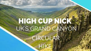 High Cup Nick Walk Dufton HIKING North Pennines Cumbria Circular Walk [upl. by Pandora]