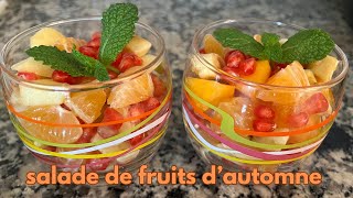 Salade dautomne  la recette secrète pour un goûter régressif et vitaminé [upl. by Leruj163]