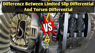 Difference Between Limited Slip Differential And Torsen Differential [upl. by Elamef]