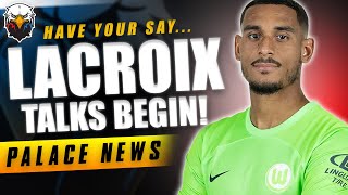 Talks Begin To Sign Maxence Lacroix  LIVE Crystal Palace News [upl. by Crysta522]