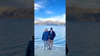 Pangong Lake Ladakh पैंगोंग झील pangonglake lake ladakh travel trip enjoylife shorts viral [upl. by Oleic]