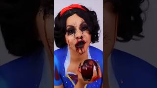 Make up amp Body Paint nicholerayartistry 🍎 snowwhite halloween halloweenmakeup [upl. by Seditsira]