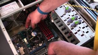 Asus P8Z77M Pro Motherboard Build [upl. by Cadal]