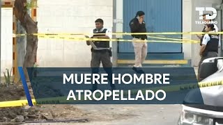 Muere un hombre atropellado en la colonia Garza Nieto en Monterrey [upl. by Asirac207]