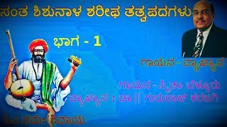 Gururaja Karajagi Speech Kannada By Shishunala Sharif Part 1 ಸಂತ ಶಿಶುನಾಳ ಶರೀಫರ ತತ್ವಪದ ವ್ಯಾಖ್ಯಾನ [upl. by Magan]