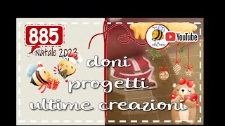 885 🎀 ultime creazioni doni progetti elicreaCUCITO cucito creativo ad [upl. by Trotter]