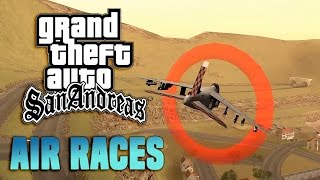 GTA San Andreas  Air Races [upl. by Ellimaj478]