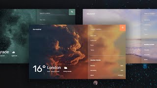 Advanced Weather App with Javascript and Weather API  Complete Weather Application [upl. by Finer]