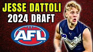 2024 AFL Draft  Jesse Dattoli Focus [upl. by Einnij]