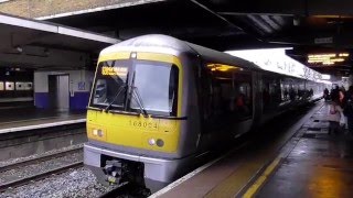 Chiltern Railways Class 168 Departing Banbury 31116 [upl. by Yorle449]