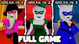 Break In 1 2 3  Full Walkthrough  Roblox [upl. by Ajnos]