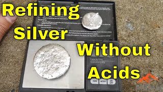 Silver Refining Process Without Acids [upl. by Grega]