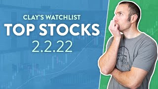 Top 10 Stocks For February 02 2022  QQQ AMC XELA BFRI NIO and more [upl. by Maddy367]