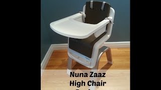 Nuna Zaaz High Chair Review [upl. by Australia]