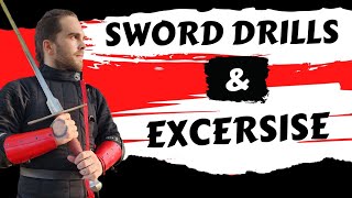 Sword drills and exercise [upl. by Aloz]