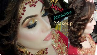 Glam Bridal Makeover with Kashees product viral amazing foryou makeup eyeliner makeover [upl. by Carlin425]