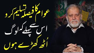 Accept People Mandate  Orya Maqbool Jan Analysis [upl. by Aisaim820]