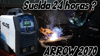 Super Inversora 200 amps Helios Arrow 2070 Gran ciclo de trabajo para electrodo [upl. by Nappie]