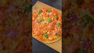 Pizza 🍕 viralvideorecipestreetfoodfoodshortvideocooking poonamscookery veg pizza foodie [upl. by Donovan]