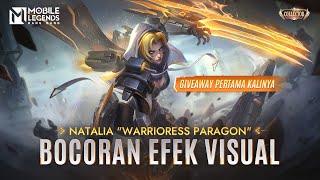 Skin Collector Baru  Natalia quotWarrioress Paragonquot  Mobile Legends Bang Bang [upl. by Firehs]