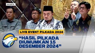 LIVE EVENT  KPU RI Agendakan Hasil Pengumuman Rekapitulasi Suara Pilkada Serentak 2024 [upl. by Merriott]