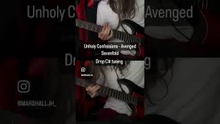 Unholy confessions  Avenged Sevenfold [upl. by Aleyak]