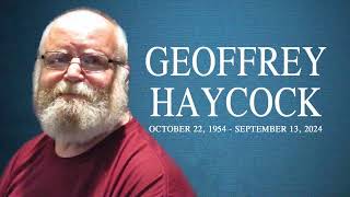 Geoff Haycock Memorial Service [upl. by Noemis824]