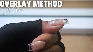 How to make your Gel X Nails  Overlay Method  Beginner Friendly Tutorial [upl. by Other500]