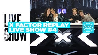 X Factor Replay  Live Show 4 [upl. by Ykcim]