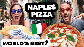 We Tried the Worlds Best Pizza in Naples Italy 👌🇮🇹 Napoli Food Tour [upl. by Ydorb849]