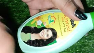 aswini hair oil review in Hindi।  from Rashi product review [upl. by Naor]