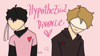 Hypothetical Divorce  Valentines Day Animatic  mcyt [upl. by Zebedee961]