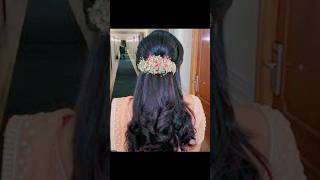 Hairstyle flower making video fashion hairstyle tutorial 2024shorts [upl. by Kort]