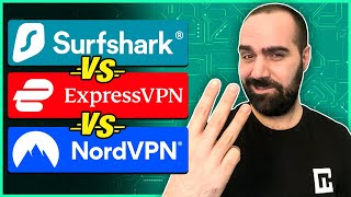 NordVPN vs Surfshark vs ExpressVPN  Qual è la Migliore VPN [upl. by Alenas]