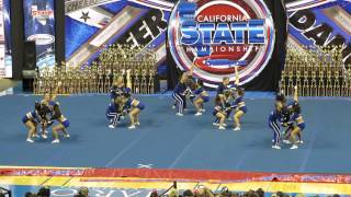 CheerPros California Allstars Smoed 12514 [upl. by Mahmoud]