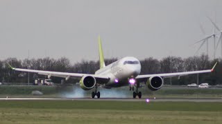 ✈️ Schiphol Arrivals ✈️ B787 A350 B777 AND MORE [upl. by Ilajna]