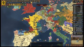 EU4 Ante Bellum 17 Francia Ironman Part 2 Uncut [upl. by Erma]