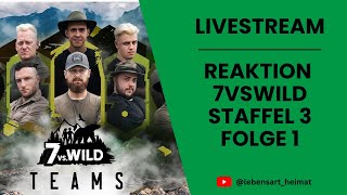 Survivaltrainer reagiert auf  7 vs Wild Teams  Die Aussetzung  Folge 1 [upl. by Dlaner801]