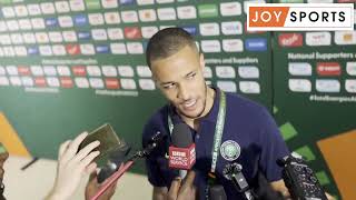 AFCON 2023 William TroostEkong says Nigeria will learn from the Cote dIvoire defeat [upl. by Alec174]