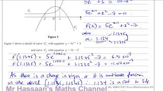 WMA13 IAL Edexcel P3 JuneOct 2020 Q6 Numerical Methods amp iteration [upl. by Ita144]