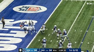 Carson Wentz throws PICK6 in his own endzone [upl. by Leiria]