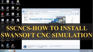 Swansoft CNC simulator free download and installation video in Tamil [upl. by Wilhelm]