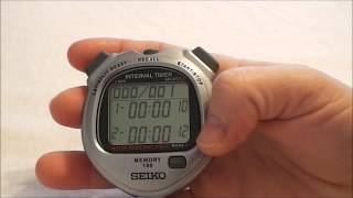 Seiko S057 Stopwatch [upl. by Atal]