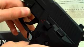 Review of the CYMA cm122 AEP airsoft pistol [upl. by Azarria808]